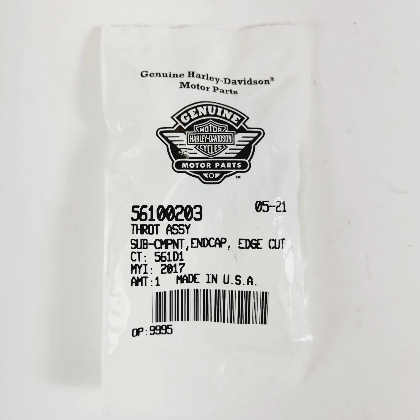 Throttle Assembly Sub Component for Harley Davidson (56100203)