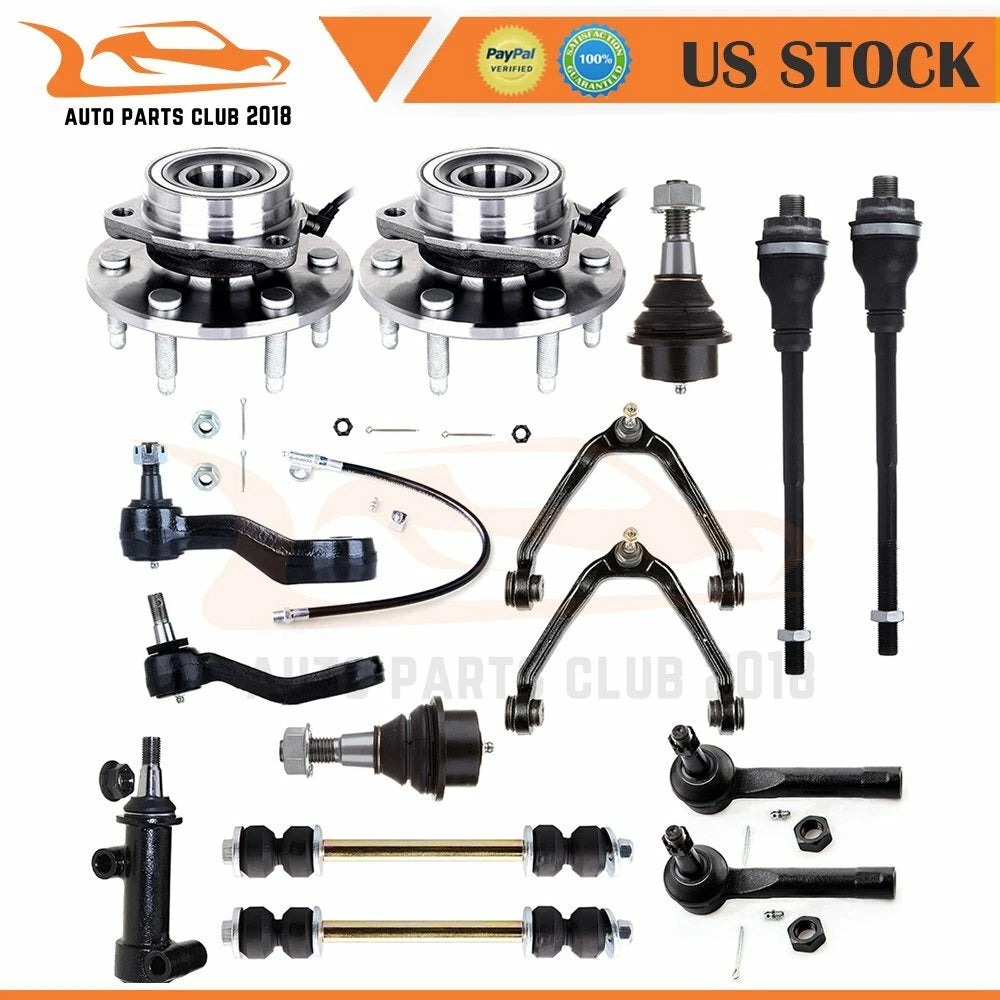 Front Control Arm Tie Rod End Wheel Hub Bearing for GMC Yukon 1500 (2000–2006)