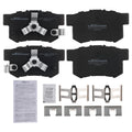 Set of 4 Rear Ceramic Brake Pads for Acura RDX (2010–2018) Honda CR-V (2005–2016)