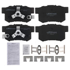 Set of 4 Rear Ceramic Brake Pads for Acura RDX (2010–2018) Honda CR-V (2005–2016)