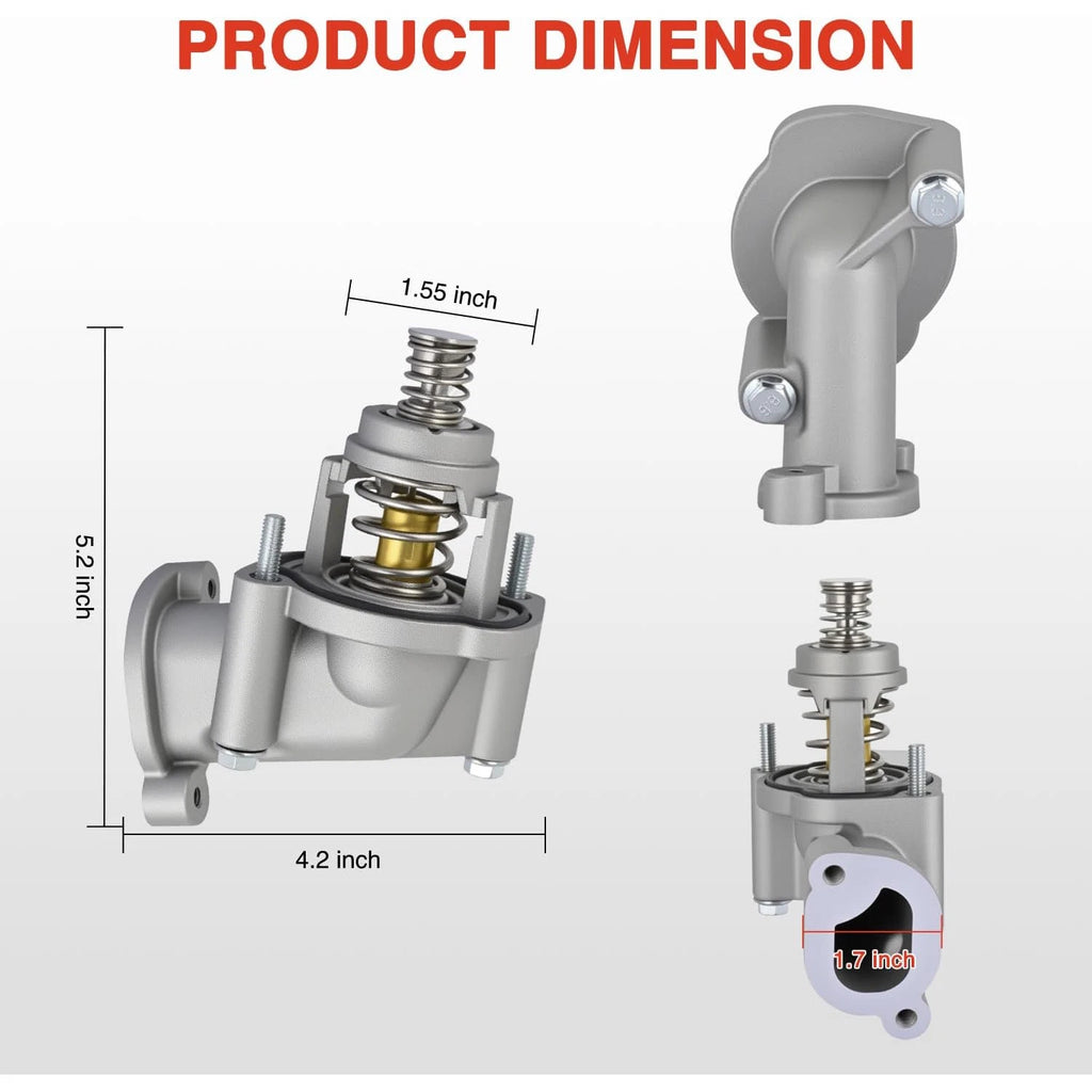 Thermostat Housing Assembly for Chevy Colorado Camaro GMC Canyon (2017–2022)