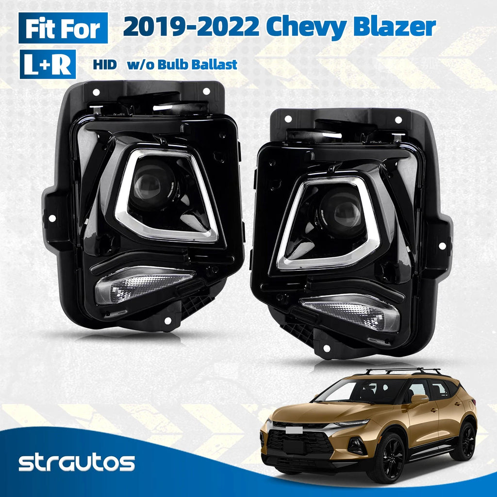HID Xenon Headlight Projector Pair for Chevy Blazer (2019–2022)