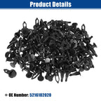 80 Pcs Front Bumper Retainers Clip for Toyota Corolla (2019–2022) No.5216102020