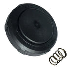 Replacement grass cutting head cover spring and base for outdoor use