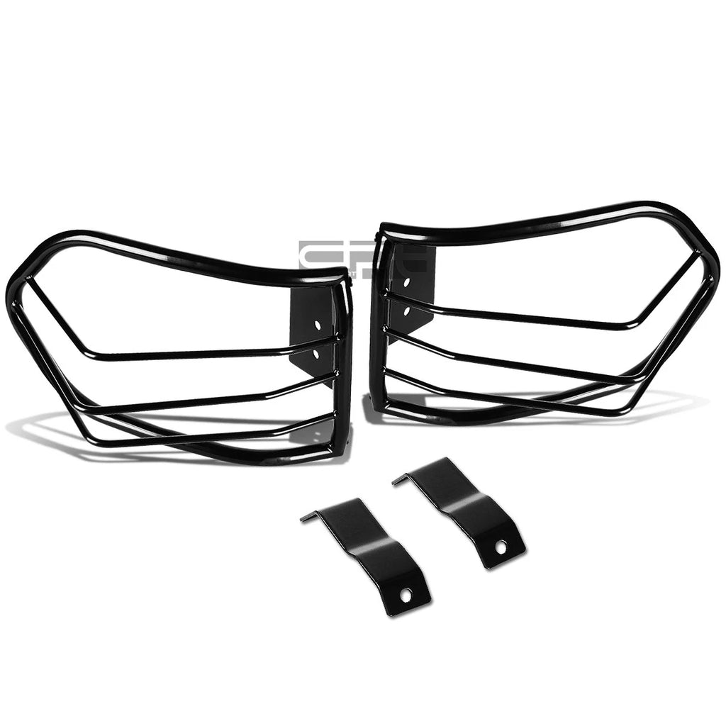 Tail Light Cage Guard for Toyota FJ Cruiser (2007–2012) - Black Stainless Steel