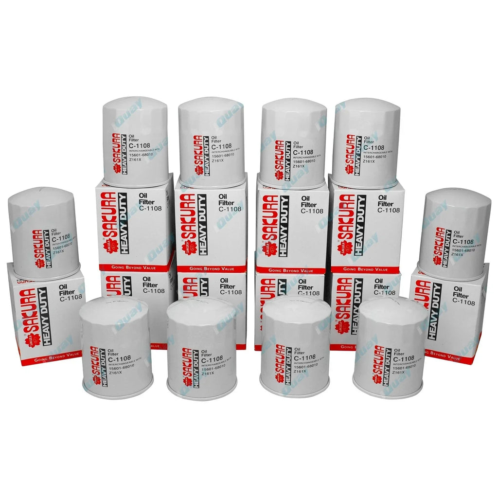 10 x Oil Filters for Toyota Coaster Bus HB30 HB31 HB32 HB36 (1979-1992)