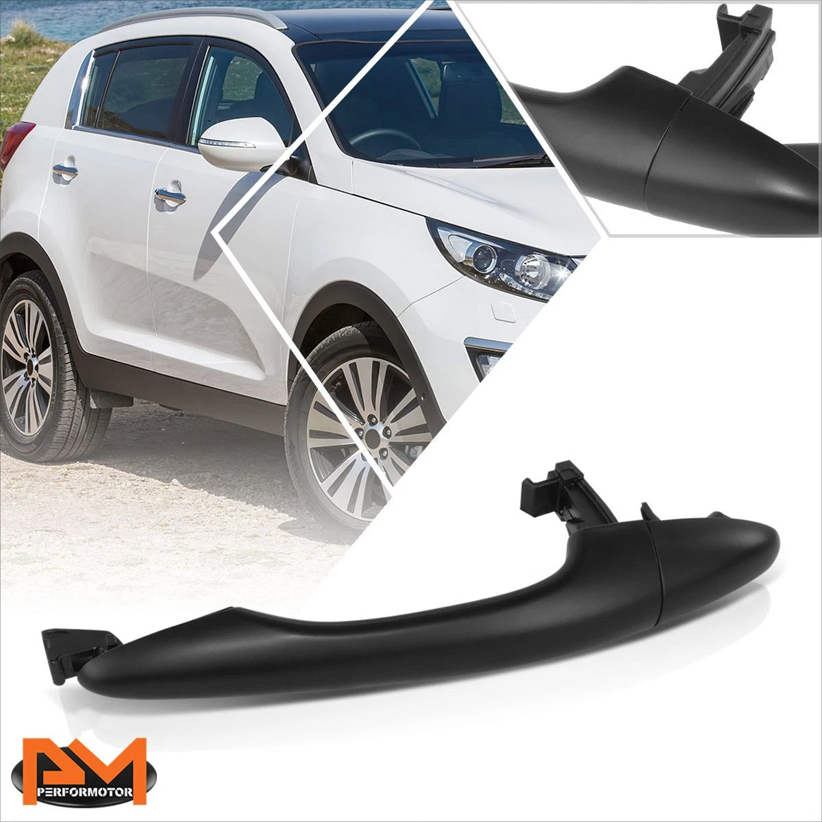 Tow Hook License Plate Mounting Bracket for VW CC (2013–2017)