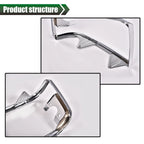 Set of 2 Chrome Headlight Trim Bezels for Ford Bronco F150