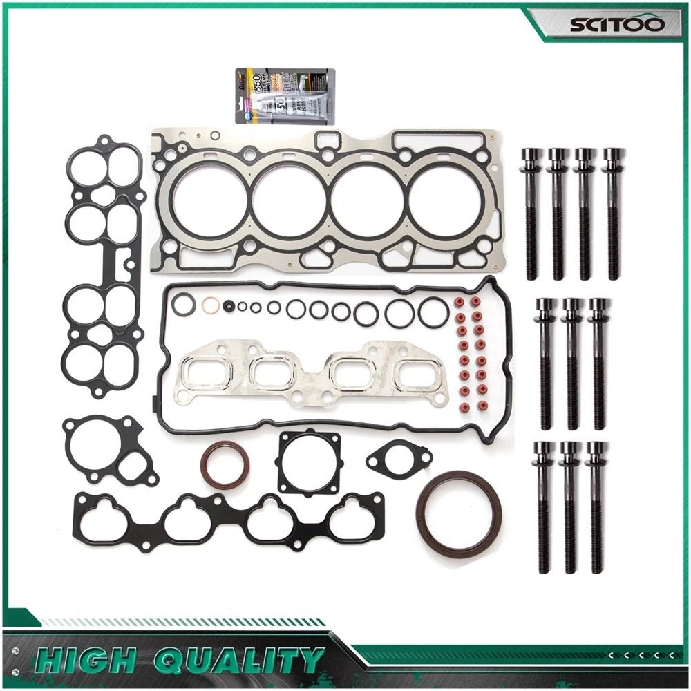 MLS Head Gasket Set with Bolts for Nissan Altima Sentra SE-R (2002–2006)