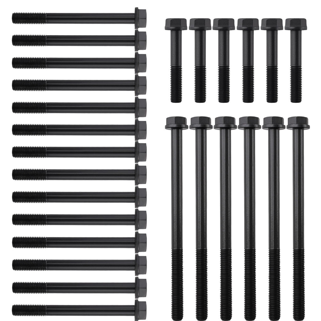 26 pcs Cylinder Head Bolts for Cummins 6BT Dodge Ram 5.9L (1989–1998) 3900046