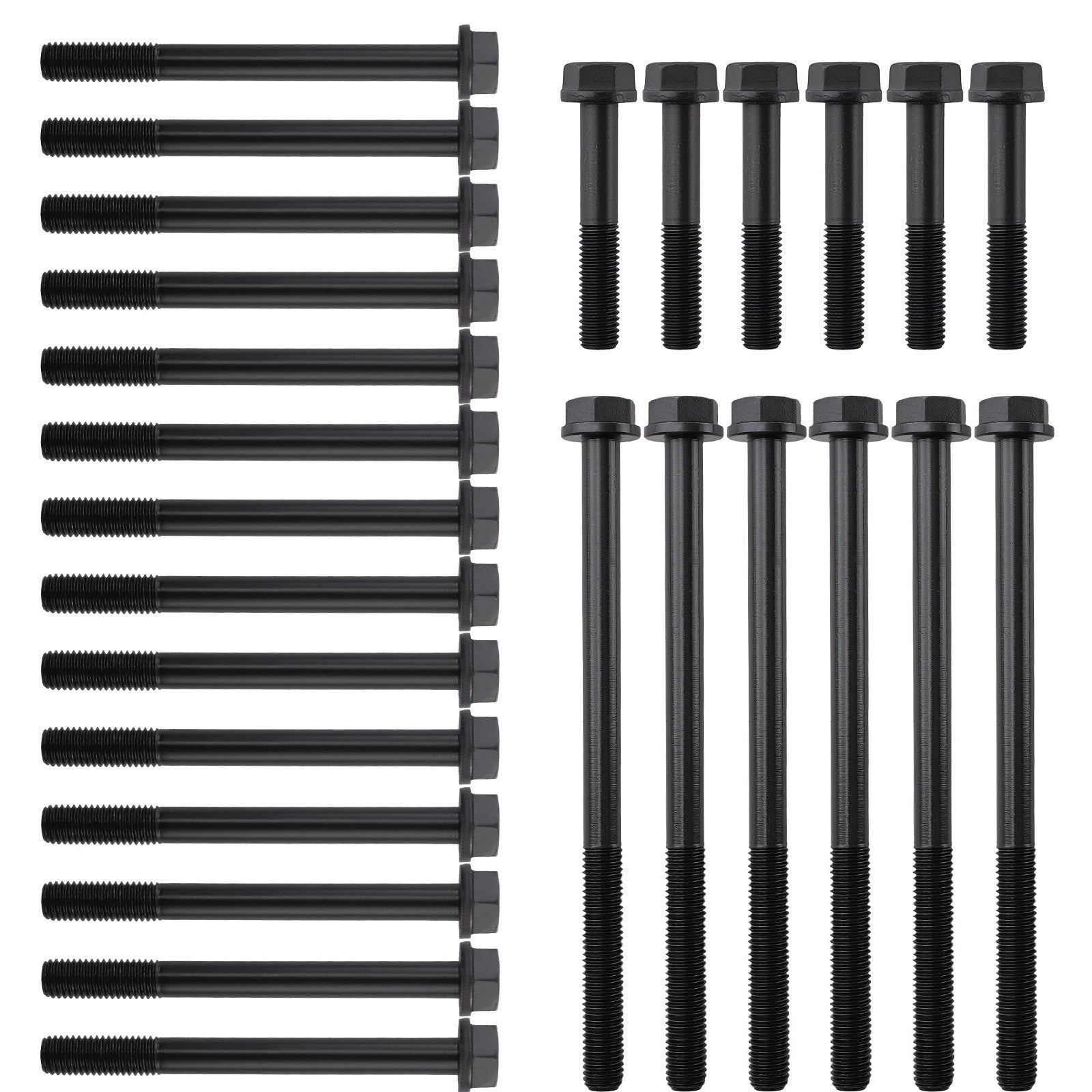 26 pcs Cylinder Head Bolts for Cummins 6BT Dodge Ram 5.9L (1989–1998) 3900046