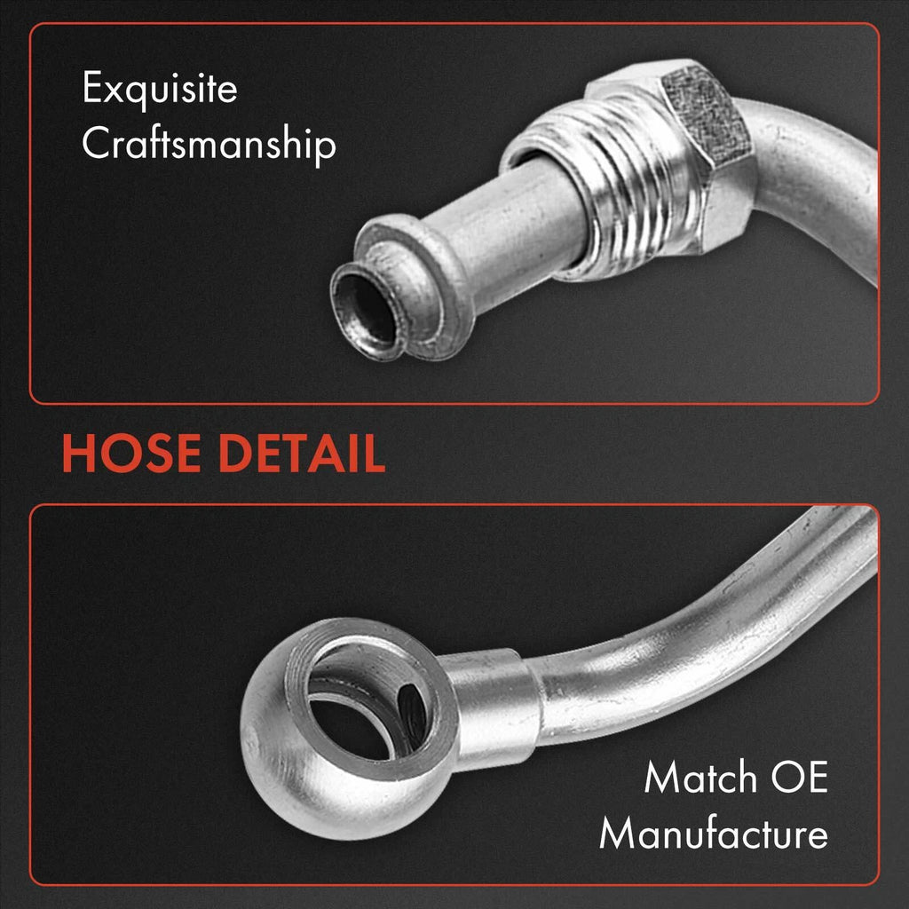 2X Power Steering Pressure & Return Line Hose for Mercedes-Benz E55 AMG (2000–2006)