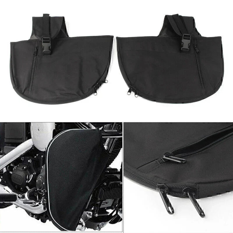 Soft Lowers Chaps Leg Warmers for Harley Dyna FXD FXDB FXDC FXDL (2006-2017)