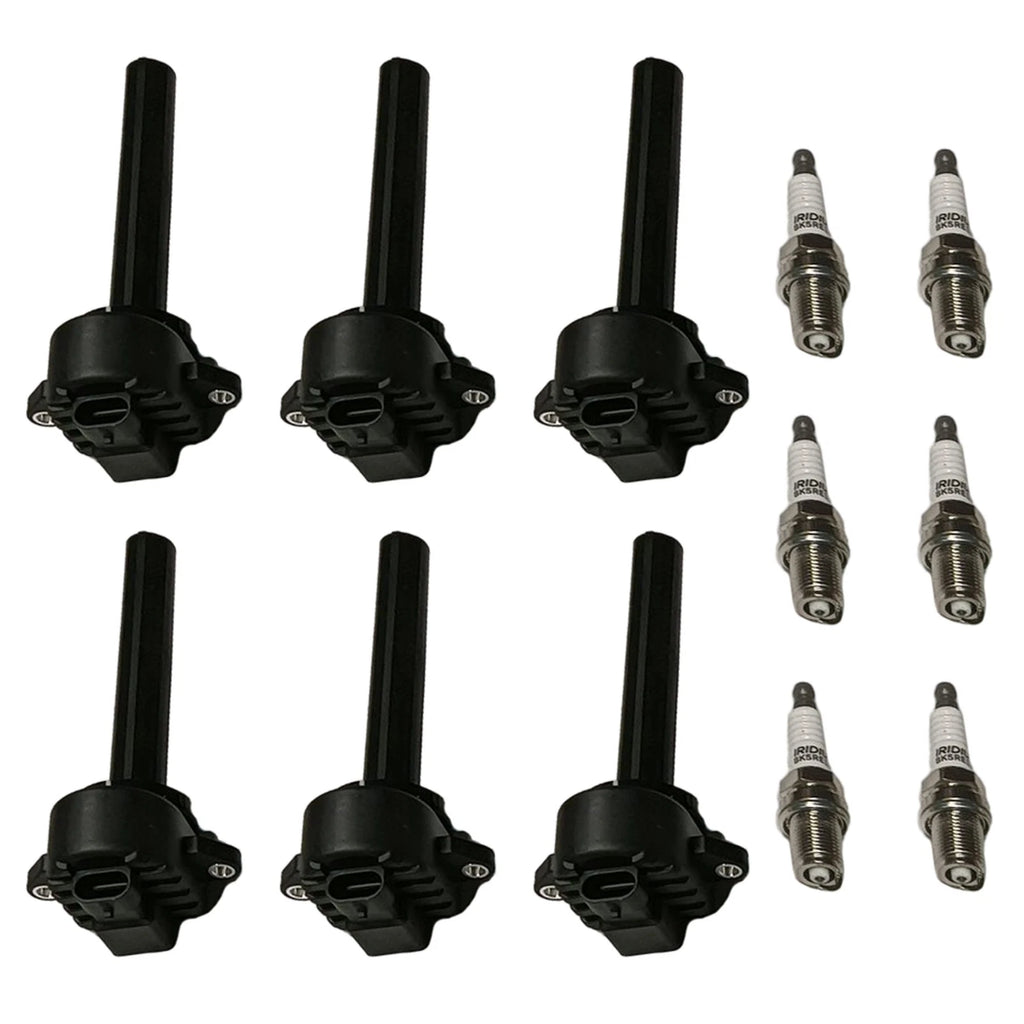 6X Ignition Coil & Spark Plug for Isuzu Rodeo (2000–2004) UF252