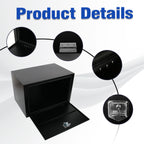 Black Steel Tool Box for Pickup Truck (36"x24"x24")