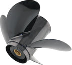 4 Blade Aluminum Prop for Mercury Mariner 9.9-25hp (10" Dia, 13" Pitch)