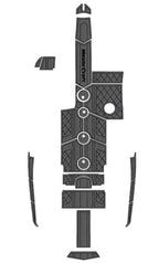 EVA Foam Teak Deck Flooring Cockpit Pad for Mastercraft X10 (2015)