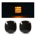 2X Smoked LED Turn Signal Side Marker Light Amber for Audi A3 A4 A8 (1996–2006)
