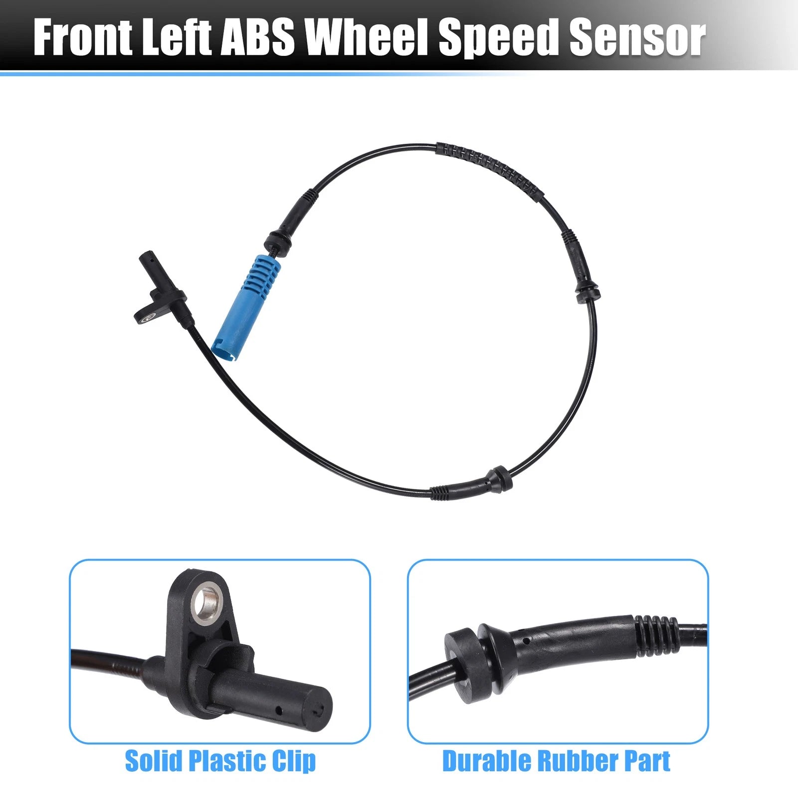 2pcs ABS Wheel Speed Sensor for BMW 525i (2001–2007) 781913554414