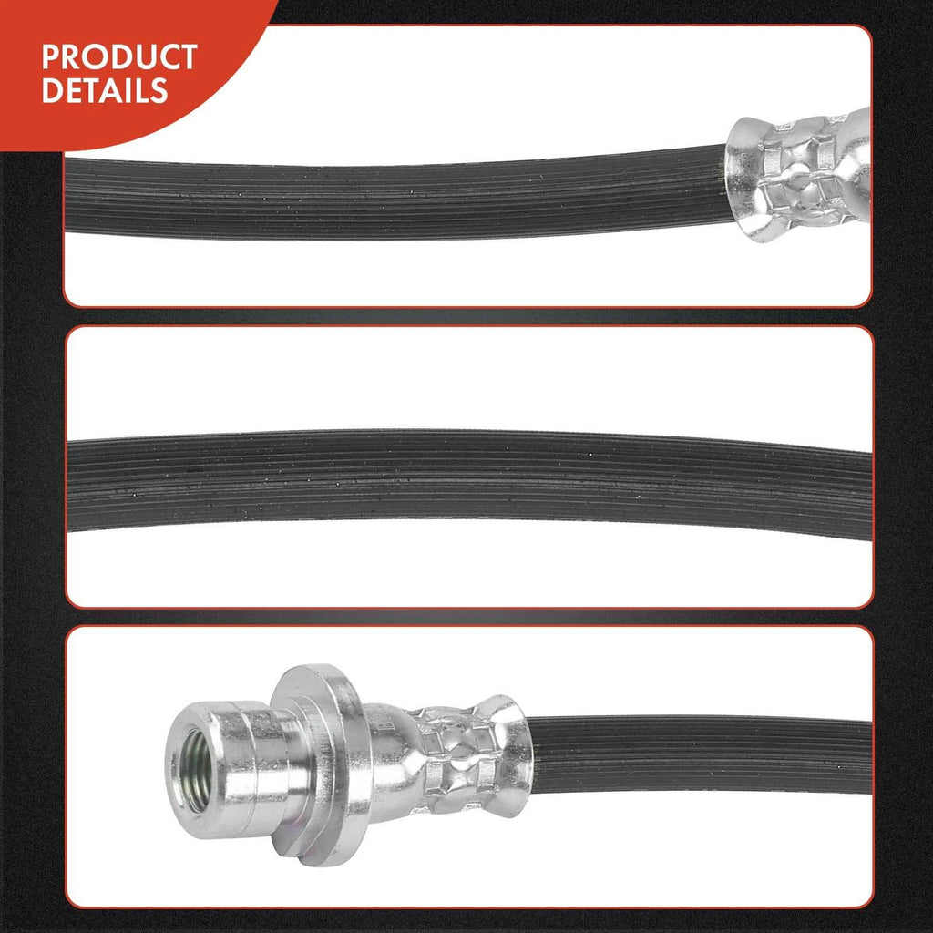 2X Rear Brake Hydraulic Hose for Honda Fit (2015–2020)