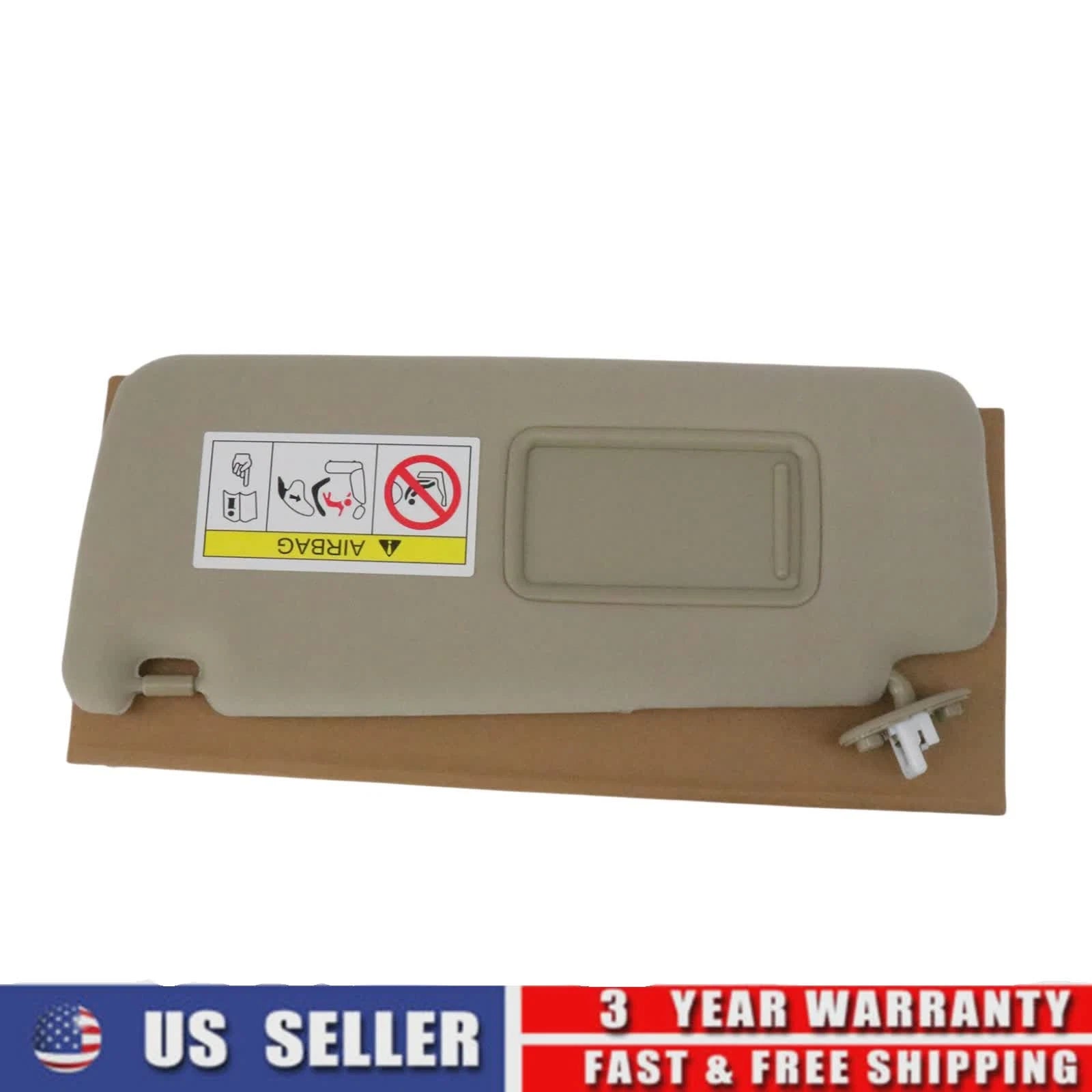 Driver Left Sun Visor w/ Mirror 74320-60D22A0 for Lexus GX460 (2010–2021)