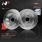 Drilled Brake Rotors for Honda CR-V (2017–2023) Acura TLX (2015–2020)