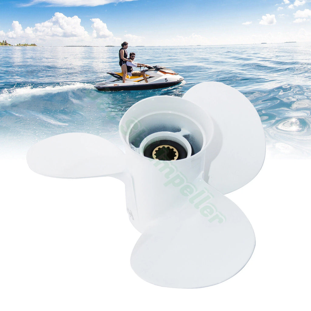 OEM 10 5/8 x 12 Aluminum Outboard Boat Propeller for Yamaha 25-60HP (RH)