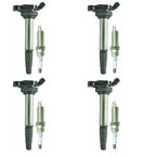 Set of 4 Ignition Coils 90919-02258 for Toyota Corolla Prius Lexus Scion (1.8L L4)