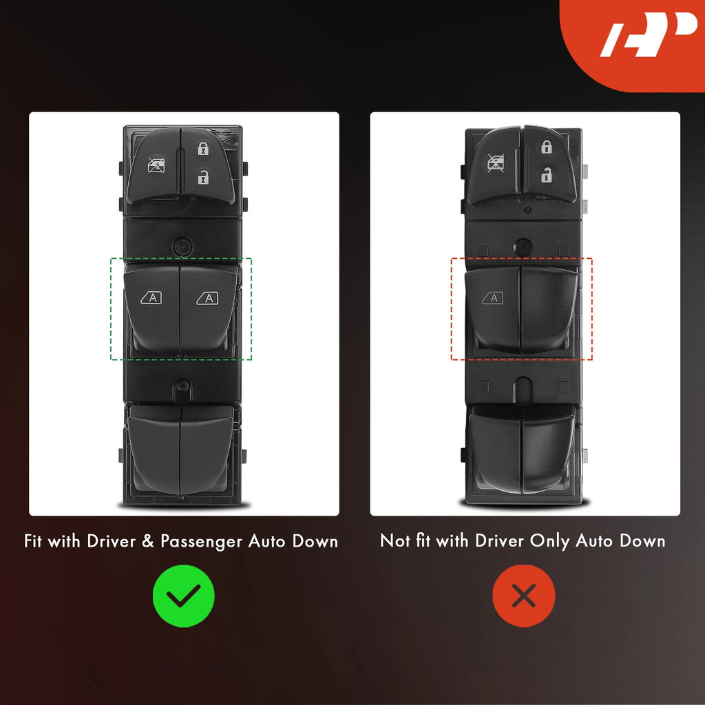 Front Left Power Window Switch for Nissan Altima (2013-2018)