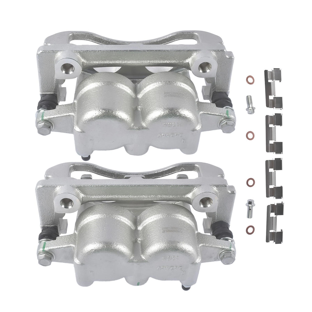 Set of 2 Front Brake Calipers for Infiniti QX56 Nissan Pathfinder Titan