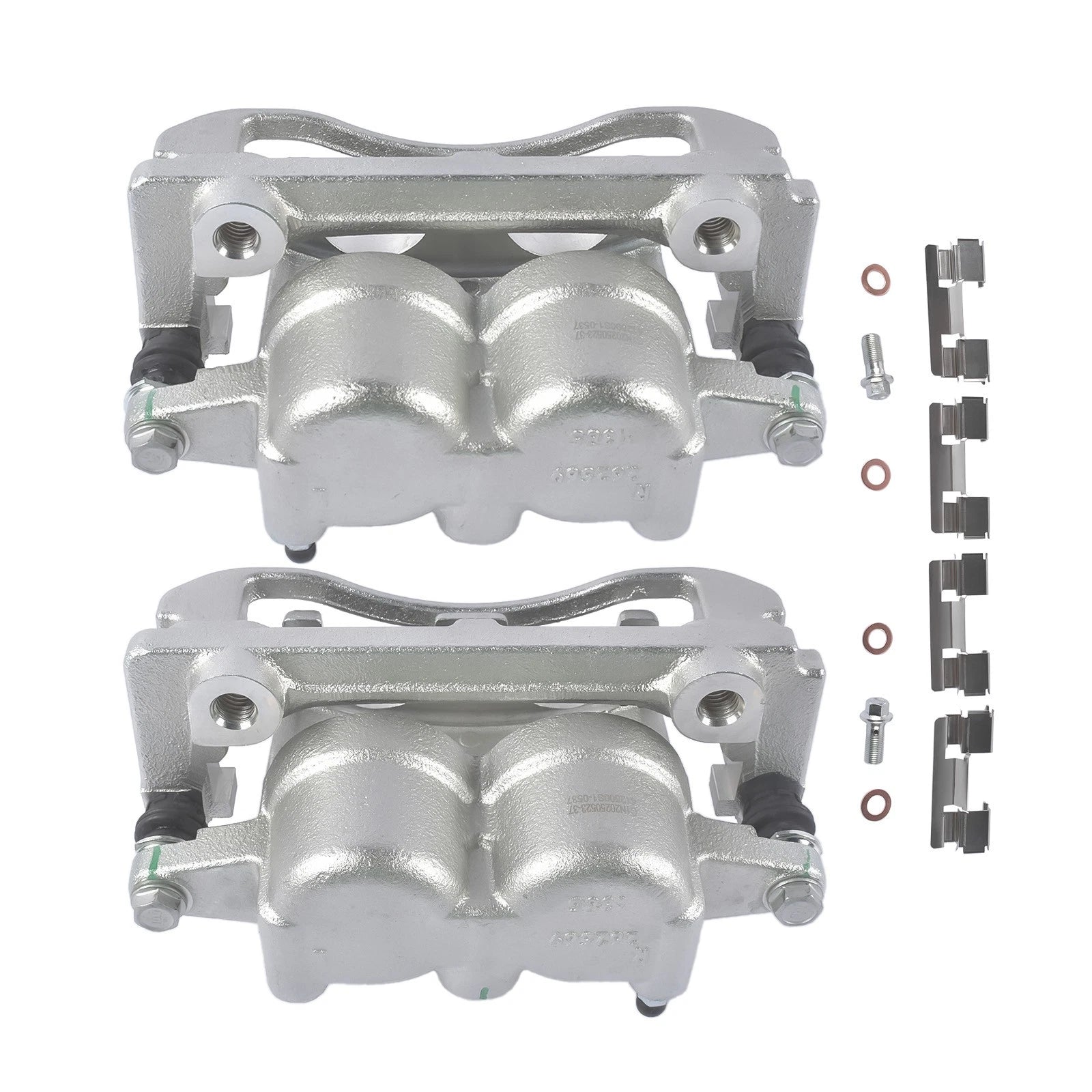 Set of 2 Front Brake Calipers for Infiniti QX56 Nissan Pathfinder Titan