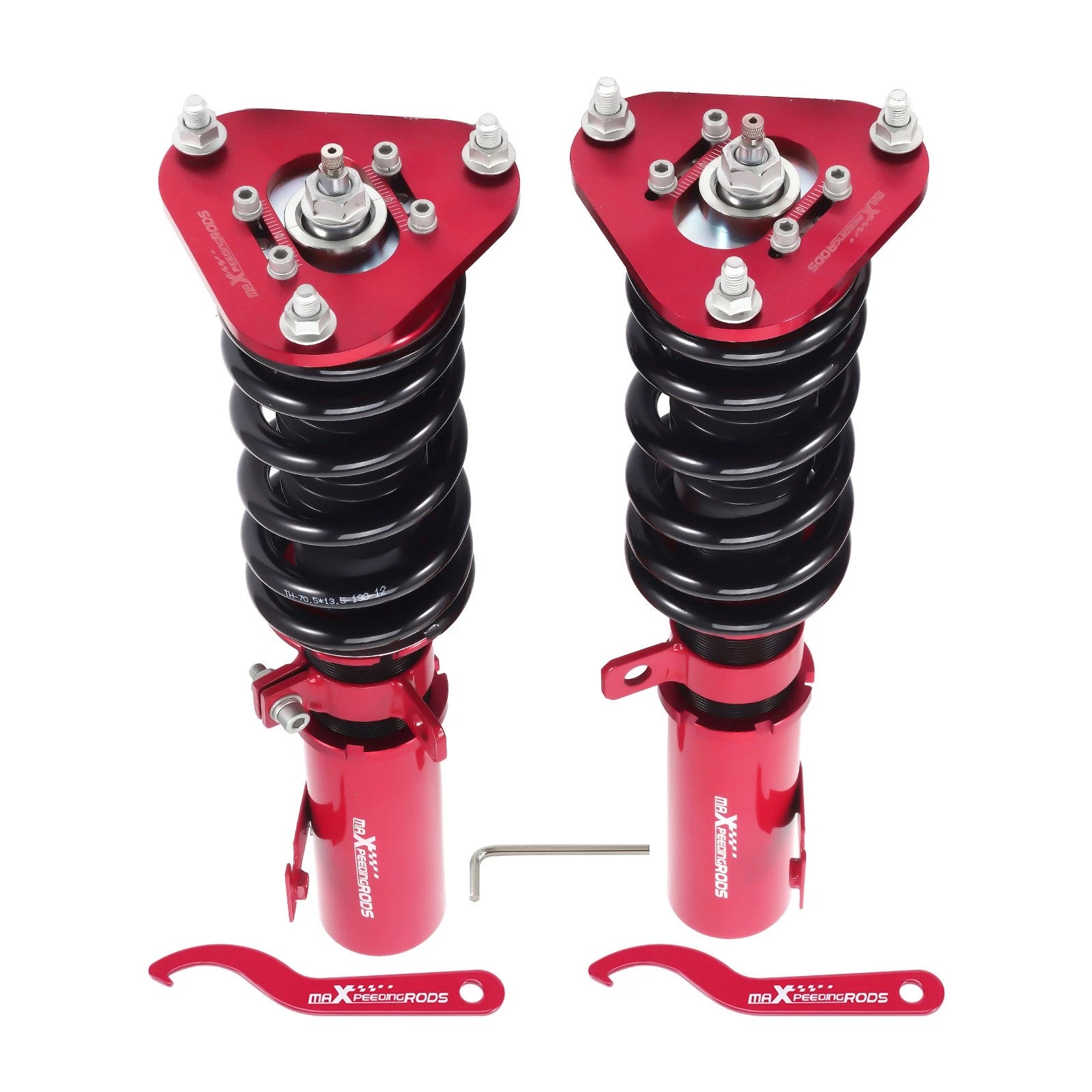 2X Front 24-Way Damper Shocks Coilover Lowering Kit for Toyota Corolla (2003–2008)