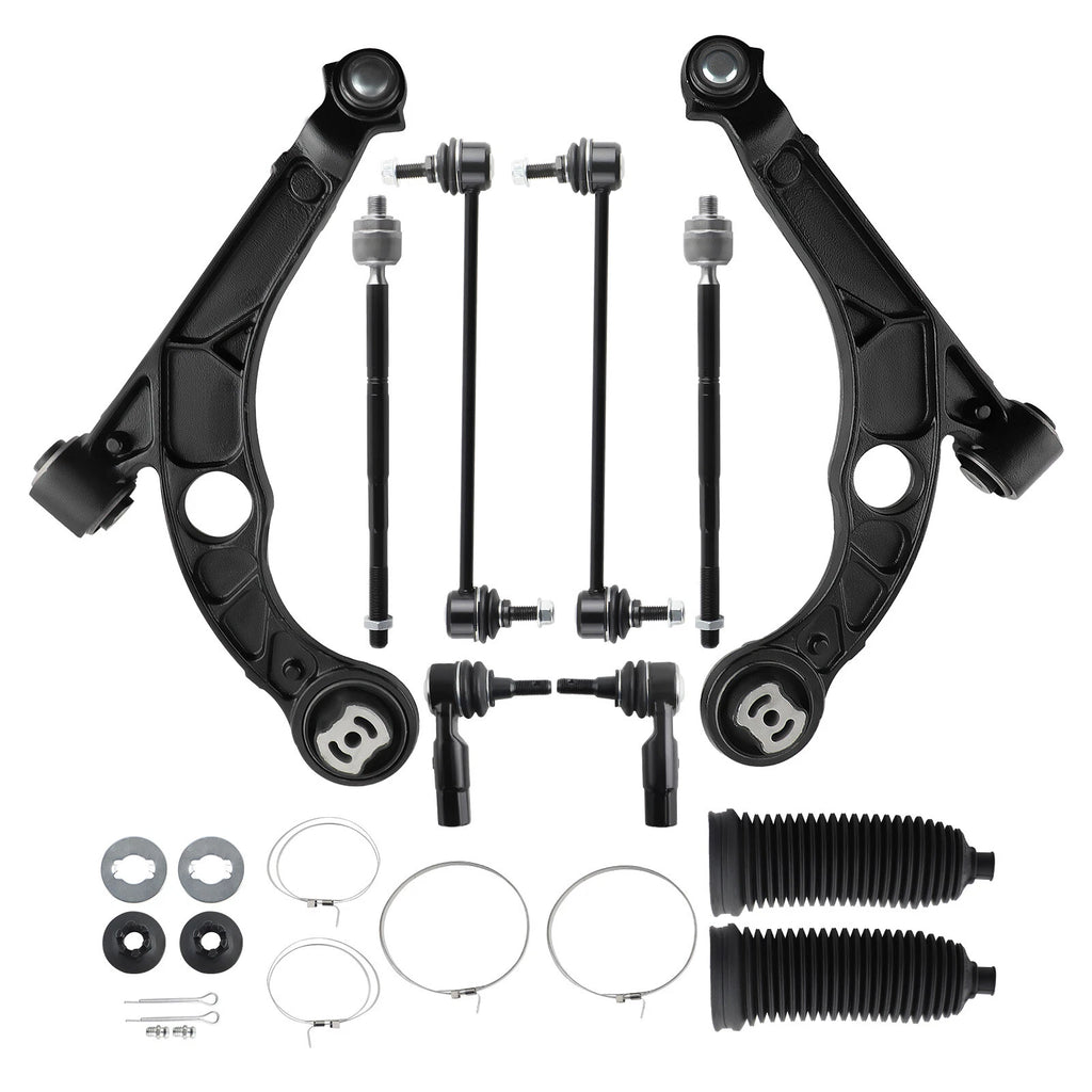 Set of 10 Front Lower Control Arms with Ball Joints for Dodge Dart (2013–2016)