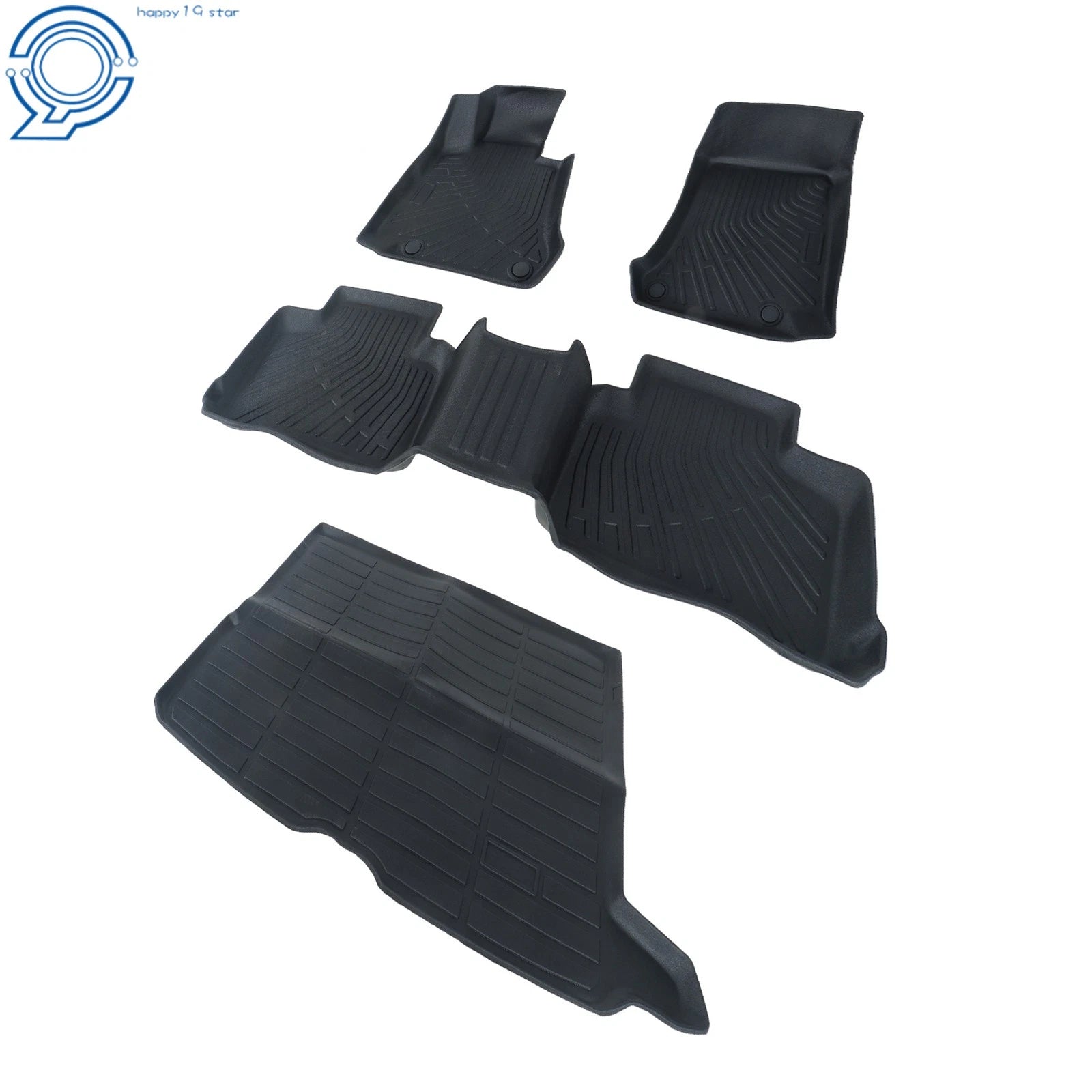 Cargo Liner TPE Floor Mats for Mercedes Benz GLC Class (2016–2022)