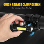 LED Roll Bar Mount Dome Light for UTV ATV Wheelchair Kick Scooter (12V)