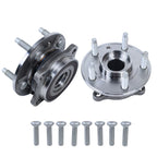 Set of 2 Wheel Bearing & Hub Assembly for Jaguar XF (2015–2020), XE (2017–2019)