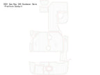 EVA Teak Flooring Cockpit Pad for Sea Ray 240 Sundancer (2001) R1