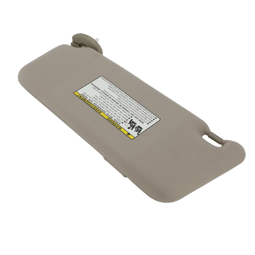 Front Right Sun Visor for Toyota Venza (2009–2016) 743100T020A1 Beige
