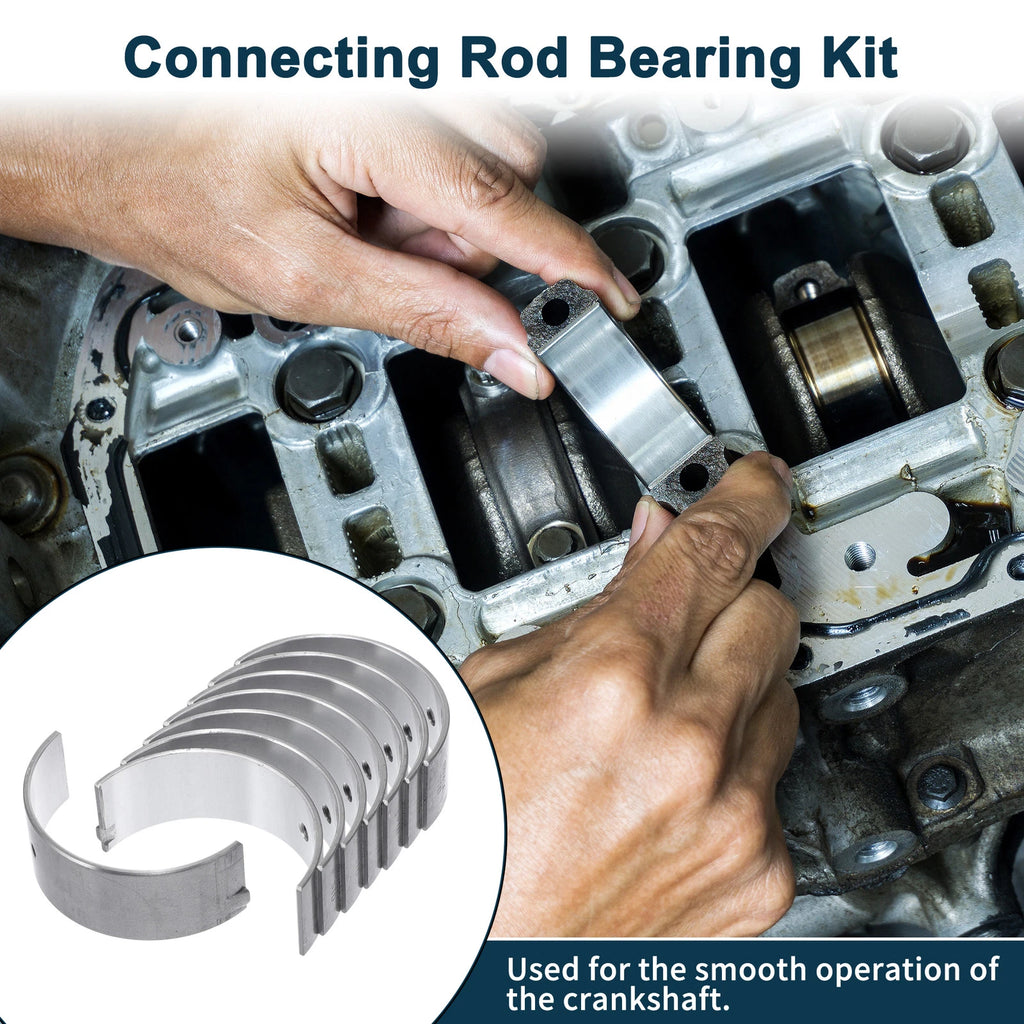 Set of 8 Connecting Rod Bearings for Toyota Van (No. 1304171011)