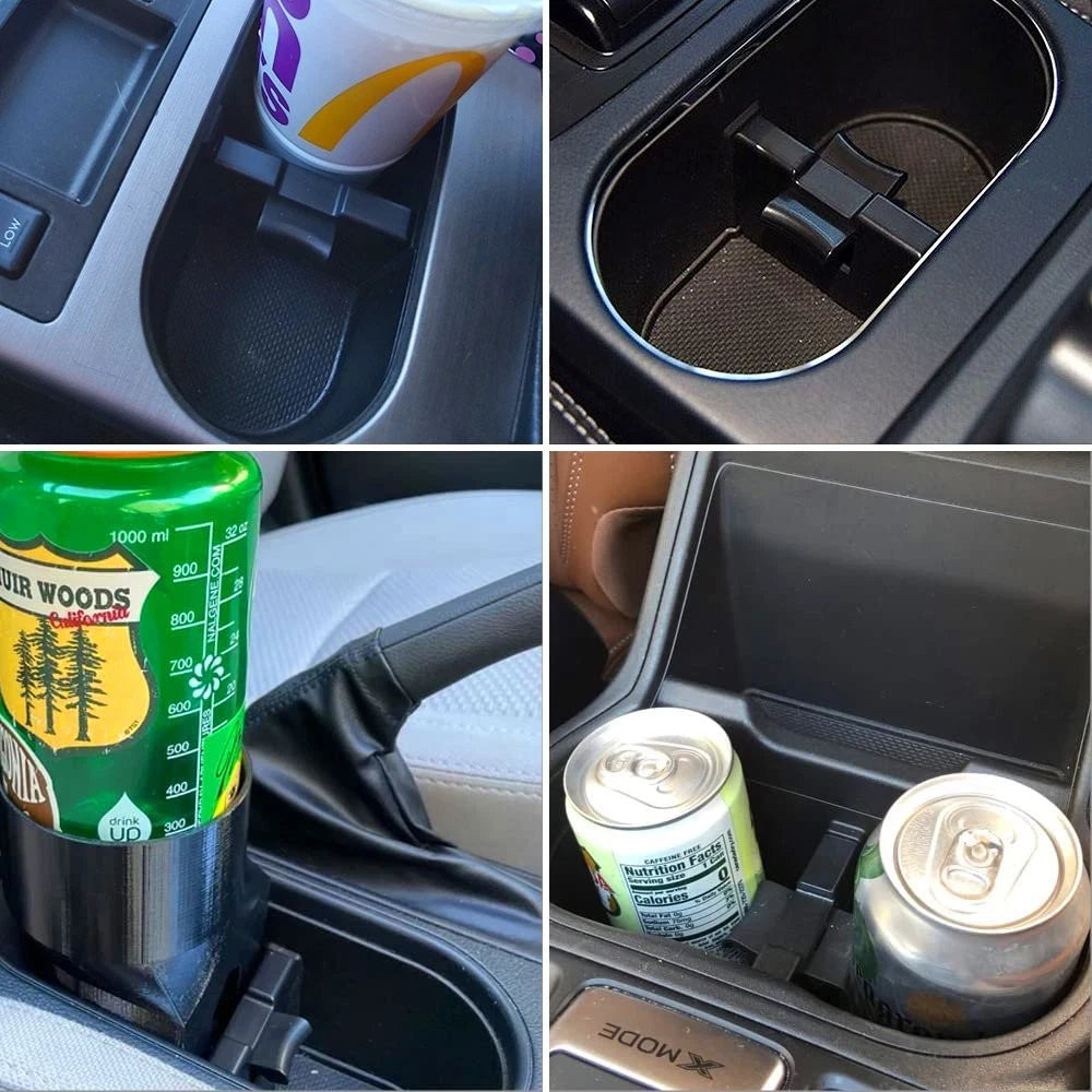 Cup Holder Divider for Subaru Forester (2014-2018) Black