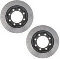 Set of 2 Front Disc Brake Rotors for Dodge W350 (Casting 10264)