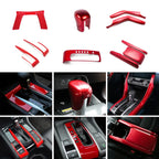 Gear Shift Knob Armrest Box Cover Trim for Honda Civic (2016-2021)