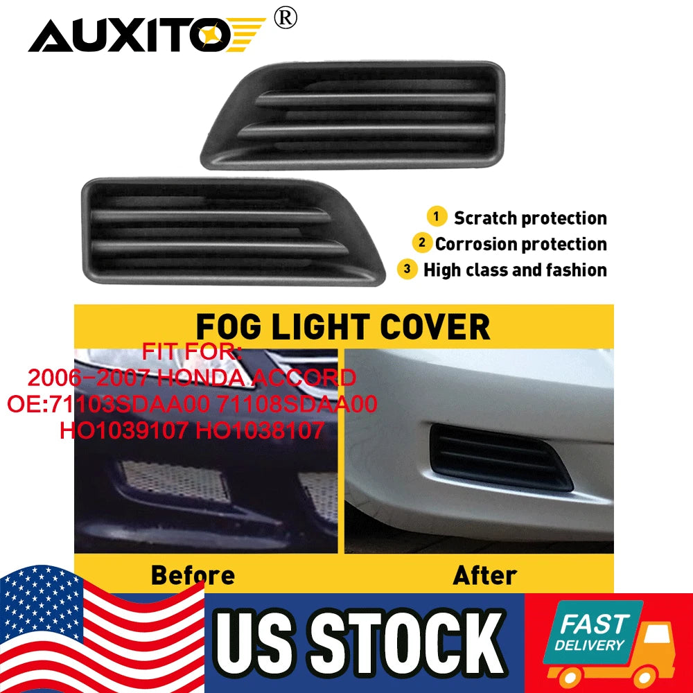 Fog Light Hole Cover for Honda Accord Coupe (2006–2007)