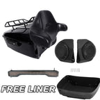 Trunk Pad Rack Tail Light Speakers for Harley Electra Road Glide (2014–2025)