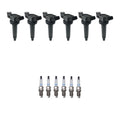 Set of 6 Ignition Coils & Denso Platinum Spark Plugs for Toyota Camry (1997–2001)