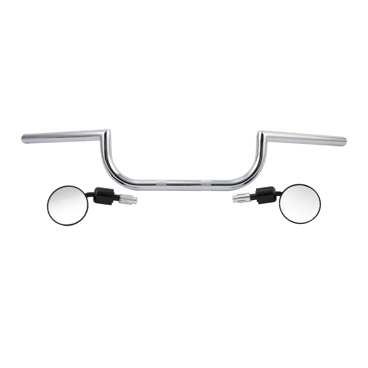 Chrome 7/8" Handlebar & Rear-View Mirrors for Yamaha Cafe Racer