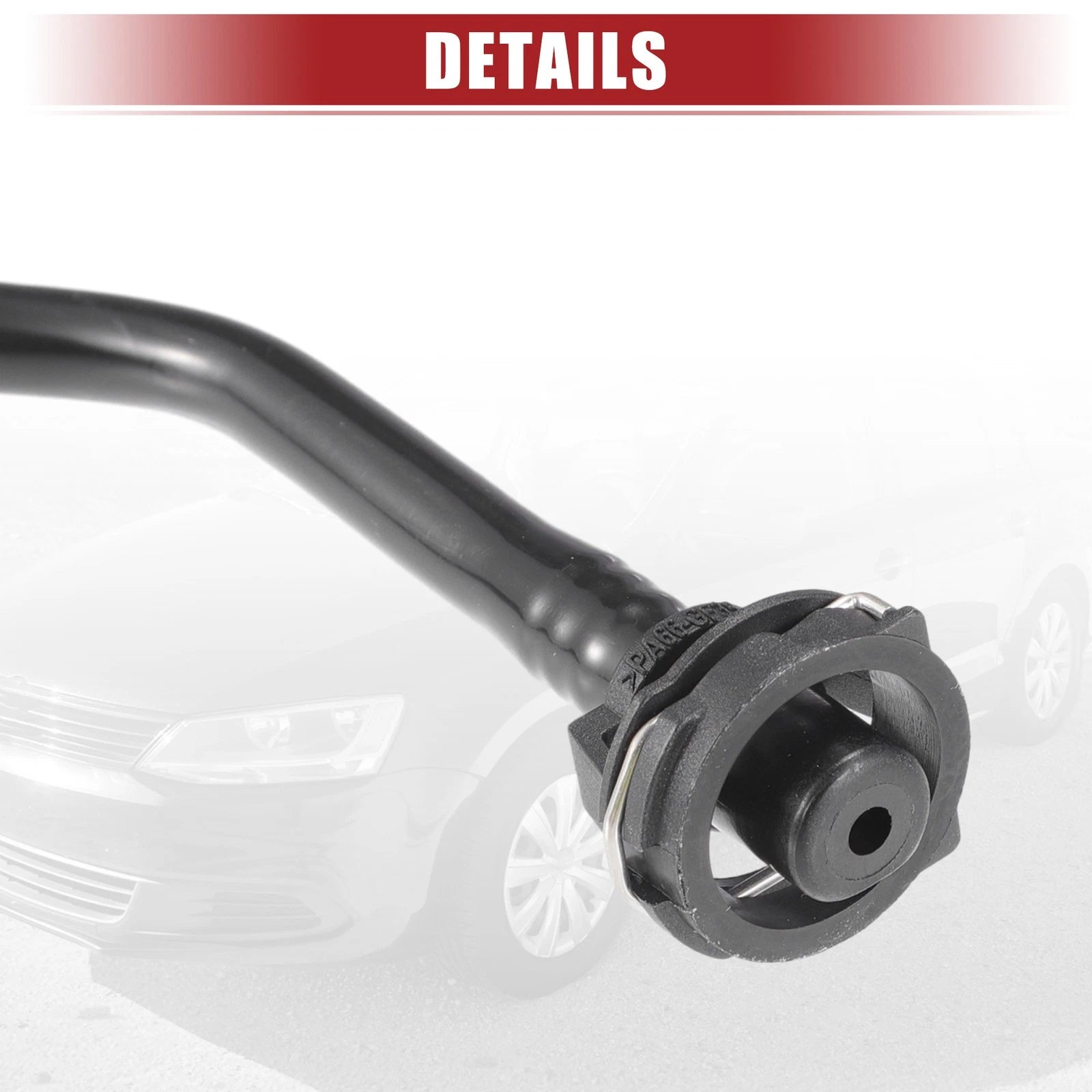 Coolant Radiator Reservoir Tank Hose for Audi A4 B8 (2007–2015) No. 8K0121081BF