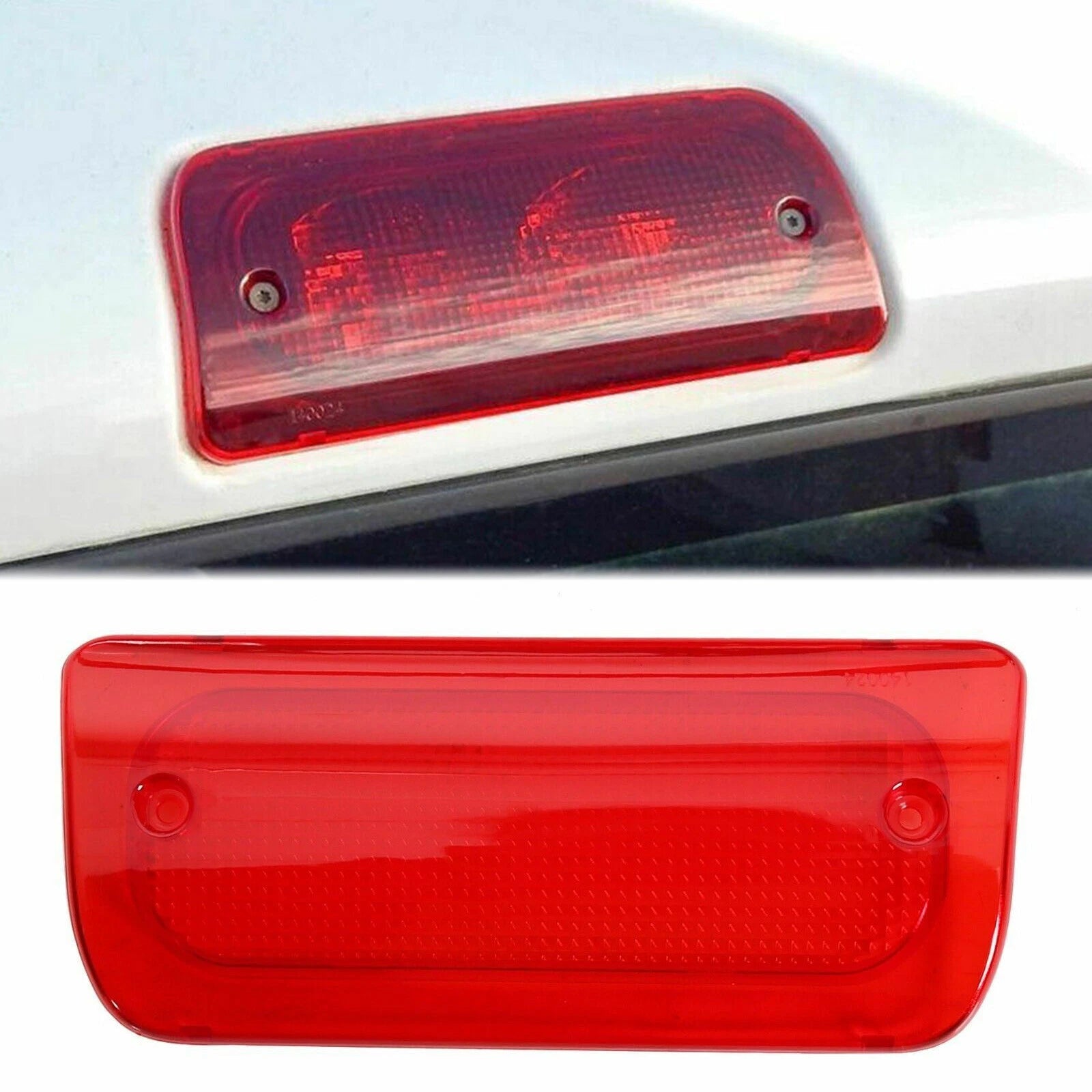 3rd Brake Light Lens Red Cover for Chevy S-10 GMC Sonoma (1994–2004)