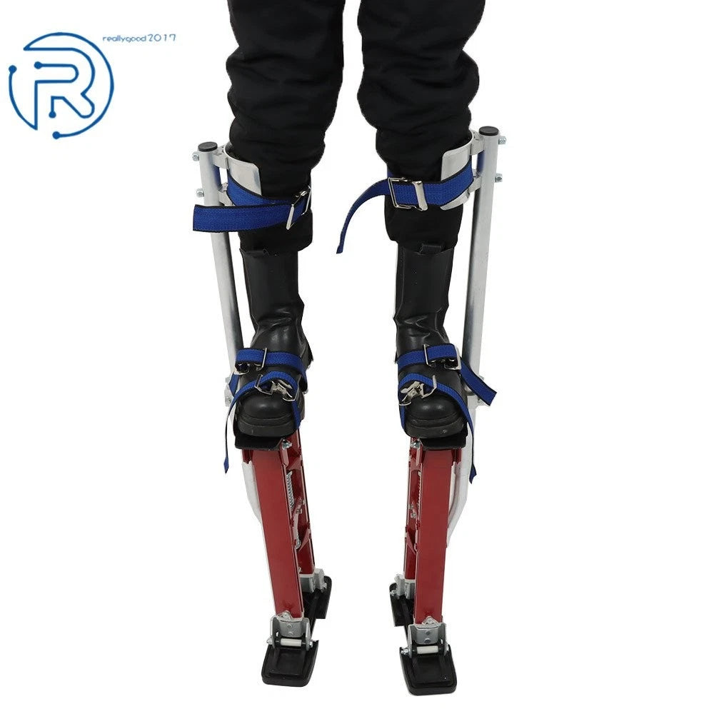 Adjustable Aluminum Drywall Stilts for Painting (18"-30")
