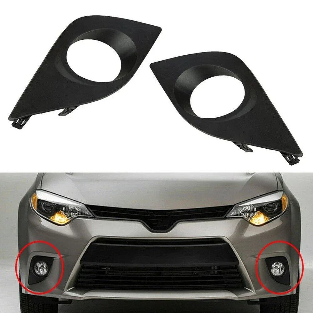 Fog Light Bezel Covers for Toyota Corolla (2014–2016)